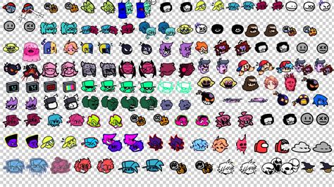 My Fnf Mod Icon Grid Updated By Minusvioletayoob On Sketchers United