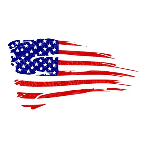 Distressed American Flag Svg Us Flag Svg Flag Decor Patriotic Svg 4th