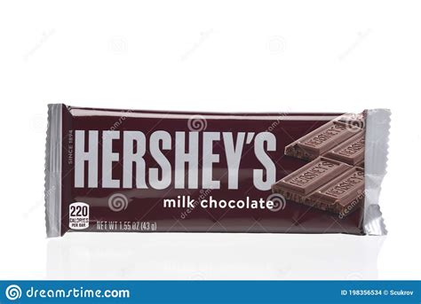 Irvine California 6 Oct 2020 A Hershey Milk Chocolate Candy Bar