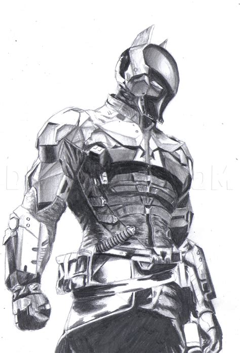 Batman Arkham Knight Pencil Drawing Drawing And Illustration Art