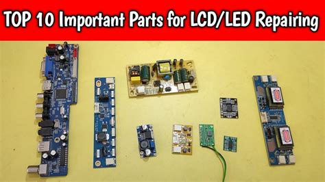 Top 10 Useful Parts For Lcd Led Tv Repairing Dip Electronics Lab