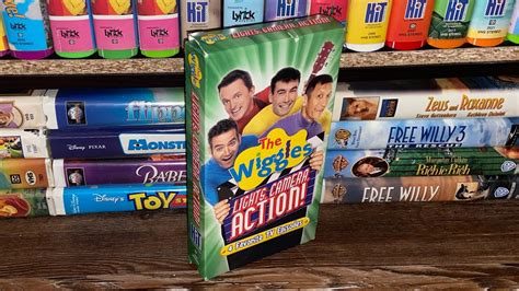 Wiggles Lights Camera Action VHS