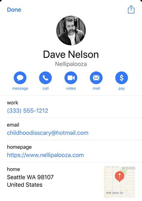Create A Vcard File For Sharing Contact Information — Nellipalooza
