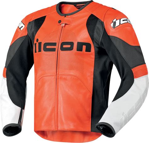 The worlds leading street based protective motorcycle apparel brand. Icon Overlord Prime Leather Motorcycle Jacket - Orange ...