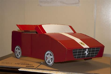 How To Make Cardboard Toy Car Cardboard Craft Activities Hubpages