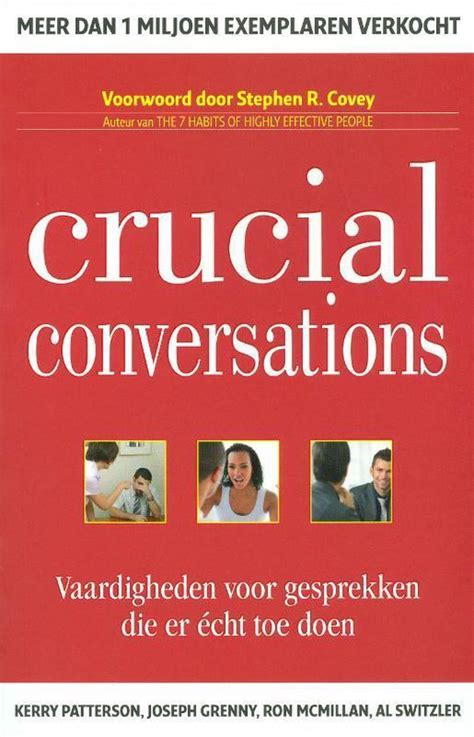 Crucial Conversations Kerry Patterson 9789078408048 Boeken