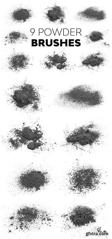 Amazing Powder Effect Brushes For Photoshop Gfxtra