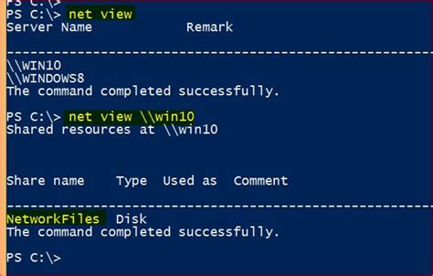 How To Share Files Using Command Line In Windows Technig
