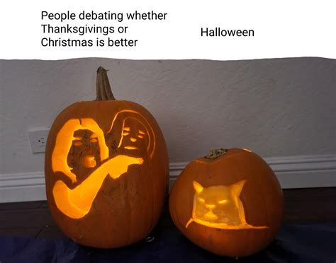 Hopefully this starts a Pumpkin meme tradition for Halloween : r/memes
