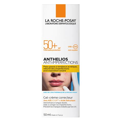 La Roche Posay Anthelios Cr Me Solaire Visage En Gel Cr Me Anti