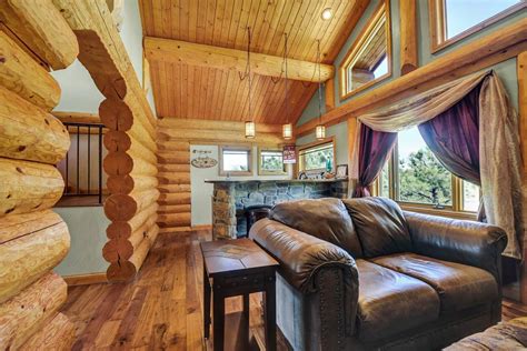 Elegant Log Design On 10 Plus Acres Colorado Luxury