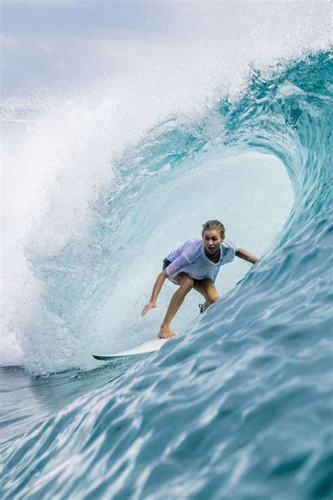 Imogen Caldwell Surfing Extreme Adventure Big Waves