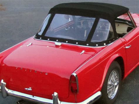 Triumph Tr4 Soft Top Produced In Haartz Stayfast Canvas And Comes With