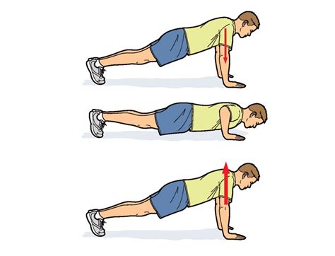 Diagram Of Push Ups For Muscle Growth Breathing Technique While Push Ups From The Floor