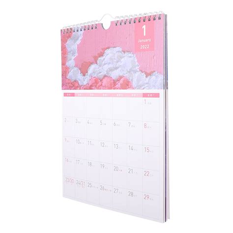 Buy Kisangel 1pc 2022 Wall Hanging Monthly Office Note Taking With