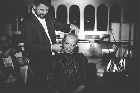Check spelling or type a new query. A Bride Shaves Her Head On Her Wedding Day To Support Her Terminally Ill Groom