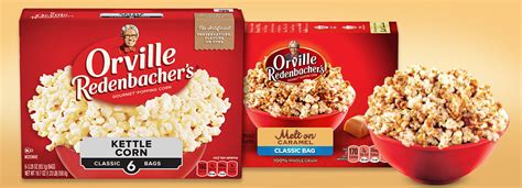 Butter Flavored Popcorn Products Orville Redenbachers