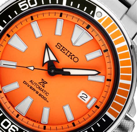 Seiko Prospex ‘orange Samurai Srpb97 Watch Swiss Designer Watches