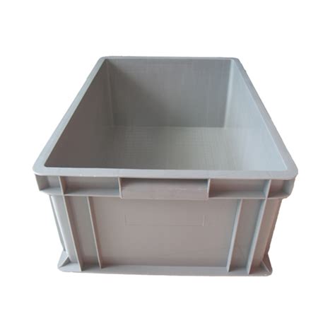 The warehouse containers can save space during transportation on euro pallets. heavy duty stackable storage bins EU4622 - Plastic containers supplier