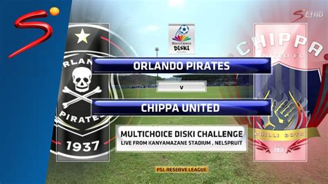 We have fully disassembled the current form of teams. MDC 16' - Orlando Pirates vs Chippa United - YouTube