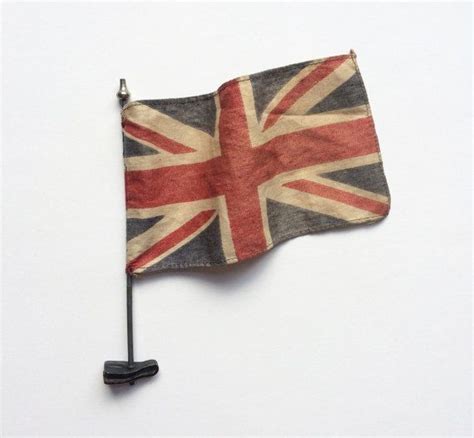 Rsereved For J Miniature Vintage Antique Union Jack Flag Etsy Flag