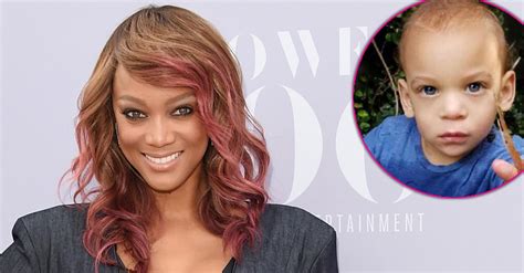 Pics Tyra Banks Shows Off Her Son York In This Handsome Photo
