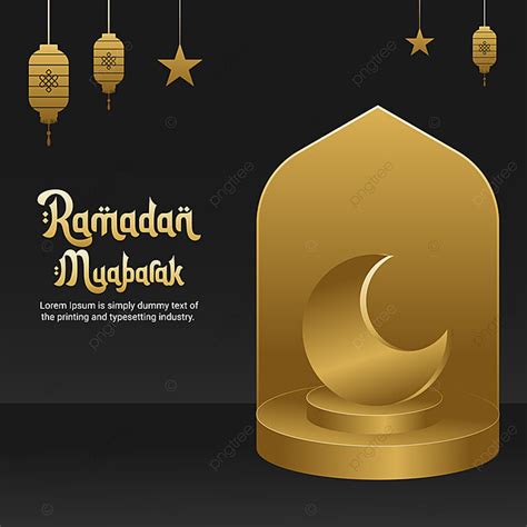 Ramadan Mubarak Banner Template Design Vector Template Download On Pngtree