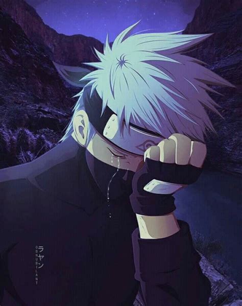 Sad Kid Kakashi Wallpaper Kakashi Sad Wallpapers Wallpaper Cave