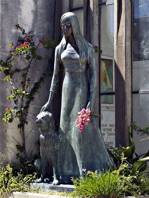 Free Images Sky Flower Monument Female Statue Memory Cemetery
