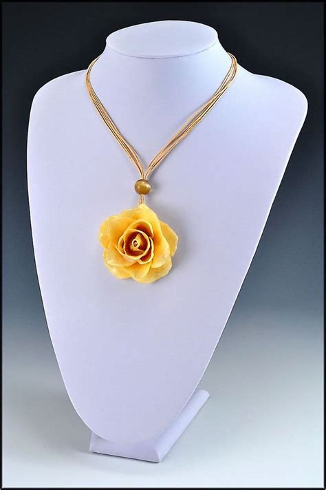 Rose Jewelry Real Rose Necklace