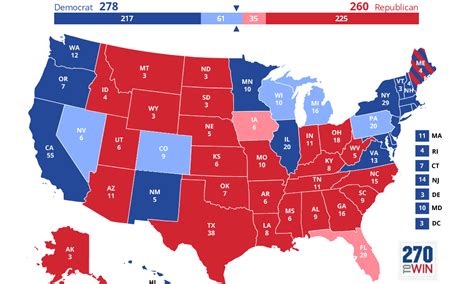 Us Map Democrat Republican States Topographic Map