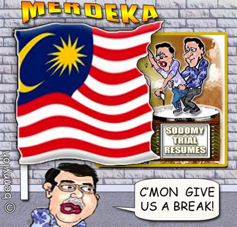 Malaysian Cartoons Its Merdeka Give Us A Break