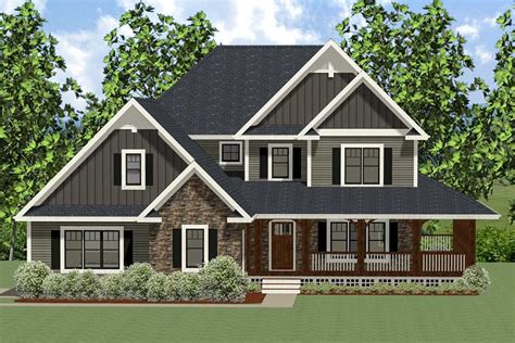 Southern House Plan With Wrap Around Porch 46299la Architectural