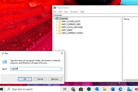 How To Open The Registry Editor On Windows 10 Admin Permission
