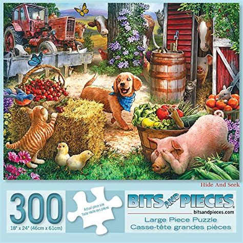 Bits And Pieces 300 Piece Jigsaw Puzzles For Adults Value Set Of