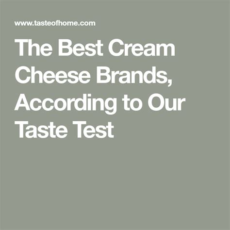The Cream Cheese Brands You Should Be Buying According To The Pros