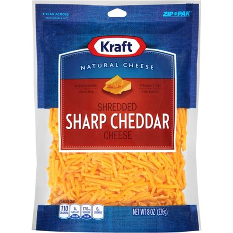 Kraft Shredded Sharp Cheddar Cheese From Giant Food Instacart