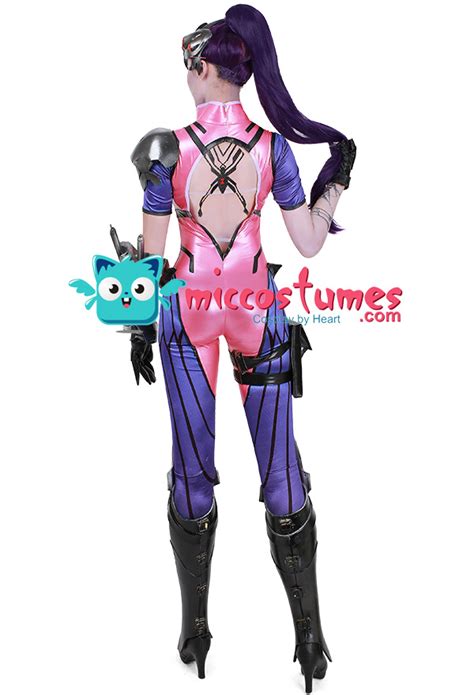 Overwatch Widowmaker Amélie Lacroix Cosplay Costume Bodysuit Jumpsuit Cosplay Shop