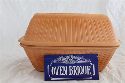 Vintage Clay Pot Oven Brique Ware Cuisine Concepts 10 12 Etsy