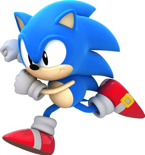 Download Hd Classic Sonic By Sa2oap On Deviantart Png Clear Background