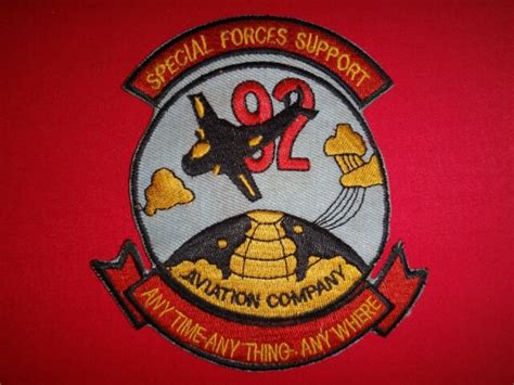 Us 92nd Aviation Company Special Forces Support Vietnam War Patch Ebay