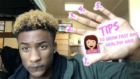 Black hair is hair like any other, and it can grow beyond what black women believe or have heard. How to Grow Hair FAST and HEALTHY For Men - YouTube
