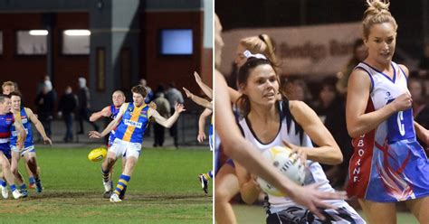 Photos Bendigo Football Netball League Grand Finals Throughout The