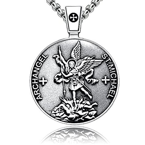 Venicebee Archangel St Michael Saint Medal Sigil Seal Christian Amulet