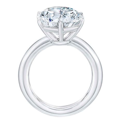 745ct Round Brilliant Cut Diamond Solitaire Ring Platinum Costco Uk