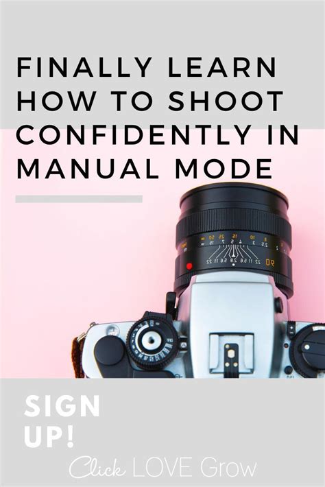 How To Shoot In Manual Mode Photography Tips For Beginners Manual