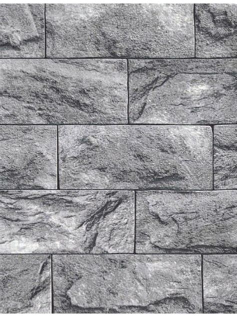 Grey Tiles Wallpaper In 2020 Tile Wallpaper Brick Wallpaper Stone