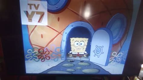 Spongebob Squarepants Theme With The Tv Y7 Rated And Dot Crawl On Nick