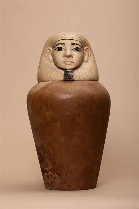 Canopic Jar Of Nephthys Middle Kingdom The Metropolitan Museum Of Art