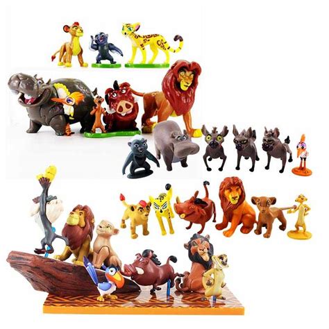 Cartoon The Lion Guard King Kion Simba Pvc Action Figures Bunga Beshte